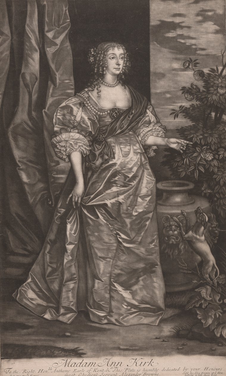 Mevrouw Ann Kirk door Isaac Beckett