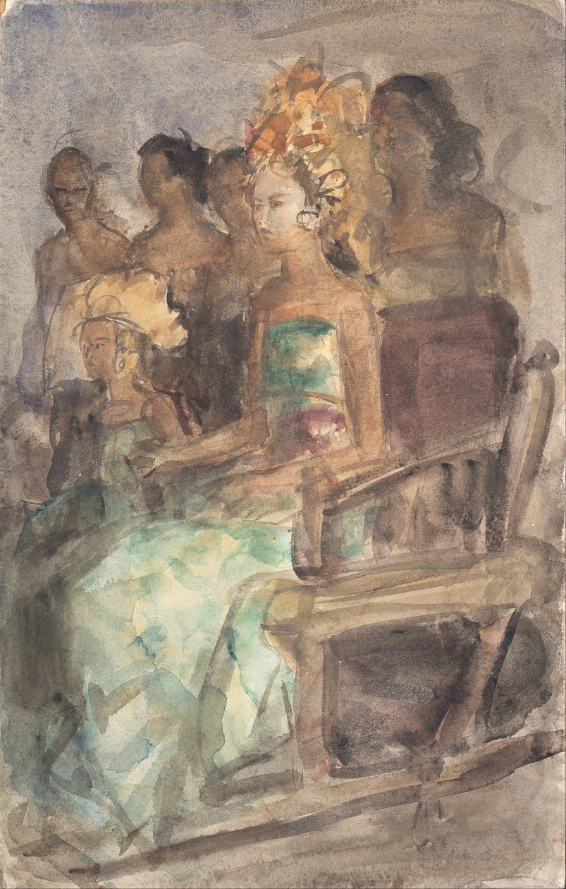 Indonesische prinses, 1890 door Isaac Israels