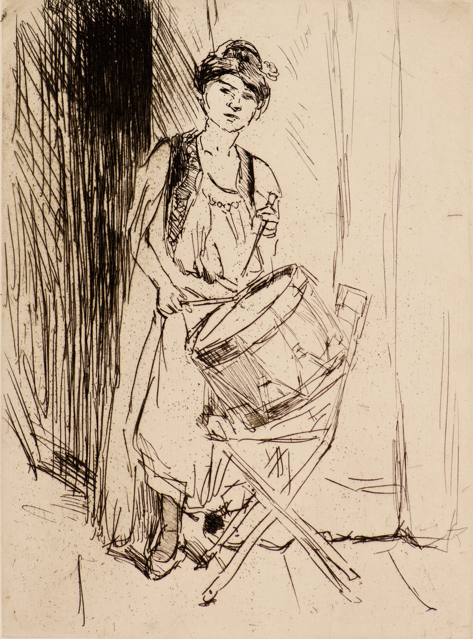 De Dame met de Trom door Isaac Israels