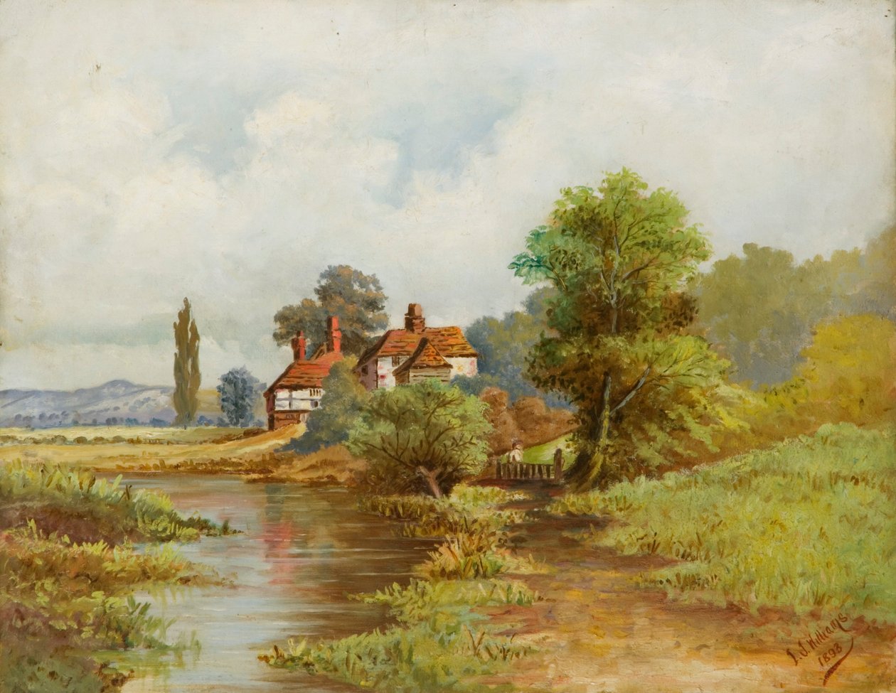 Landschap door Isaac John Williams