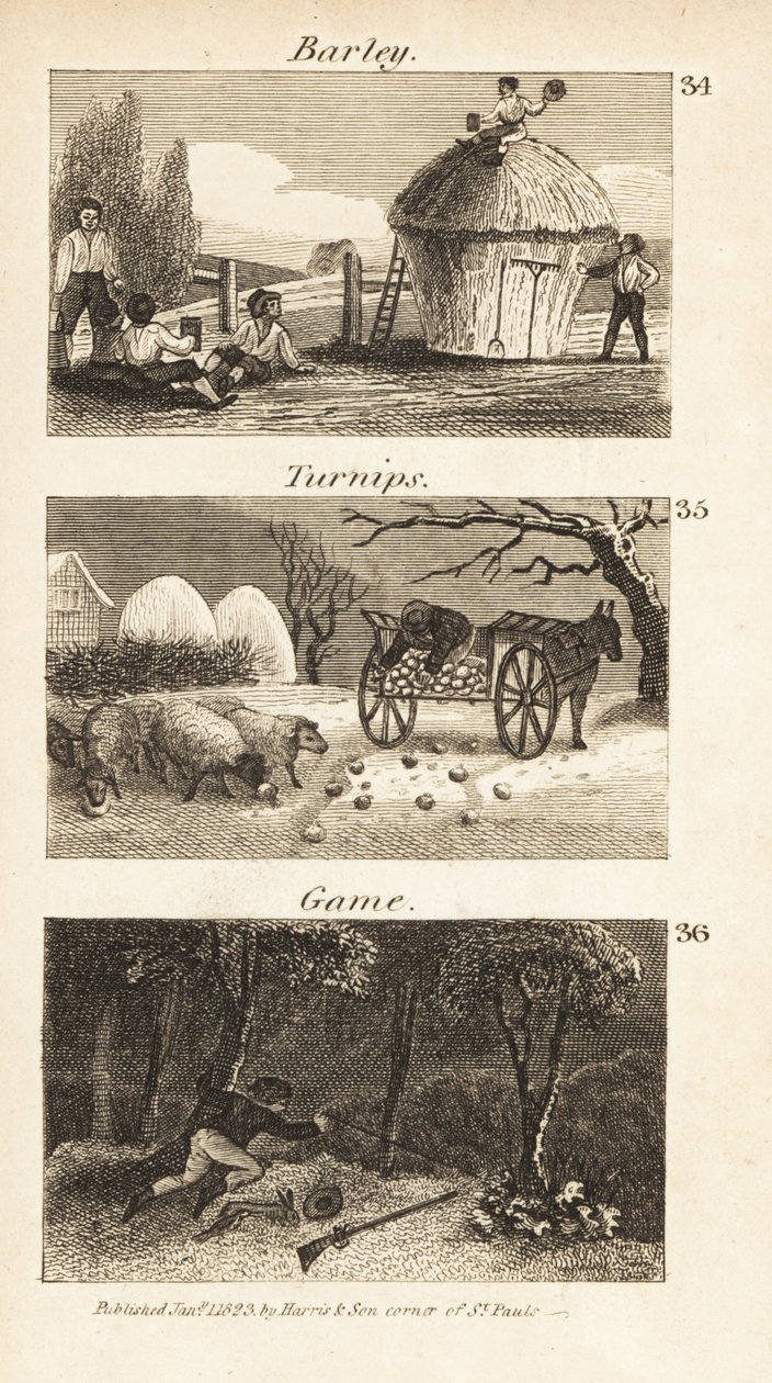 Ambachten in Norfolk, Regency Engeland door Isaac Taylor