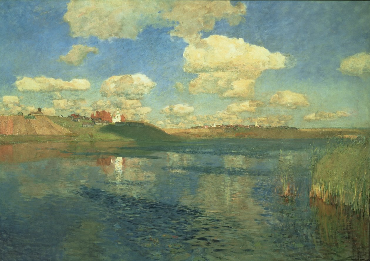 Het meer, of Rusland, 1900 door Isaak Ilyich Levitan