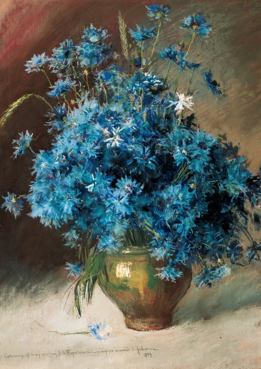 Korenbloemen, 1894 door Isaak Ilyich Levitan
