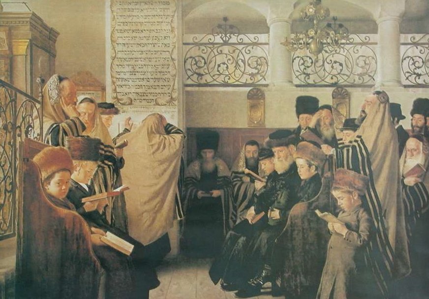 Grote Verzoendag door Isidor Kaufmann