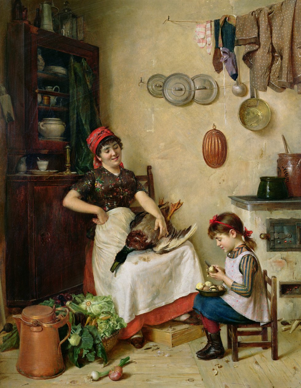 Een helpende hand door Isidor Kaufmann