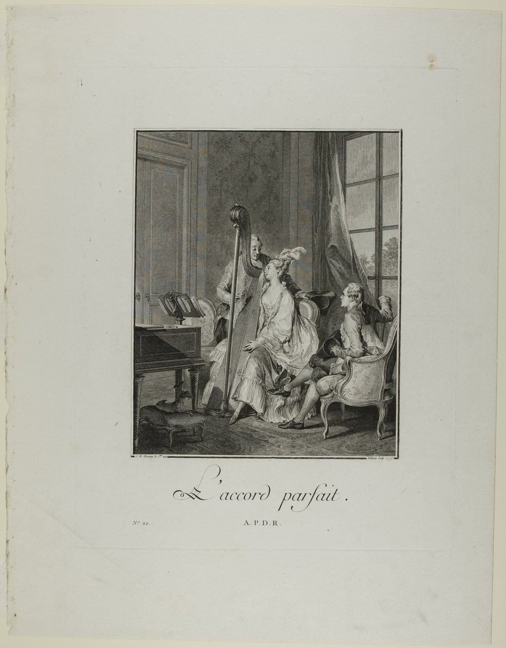 Perfecte harmonie door Isidore Stanislas Helman