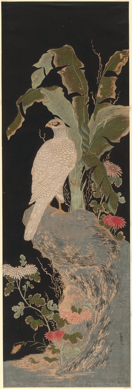 De Witte Valk door Isoda Koryusai