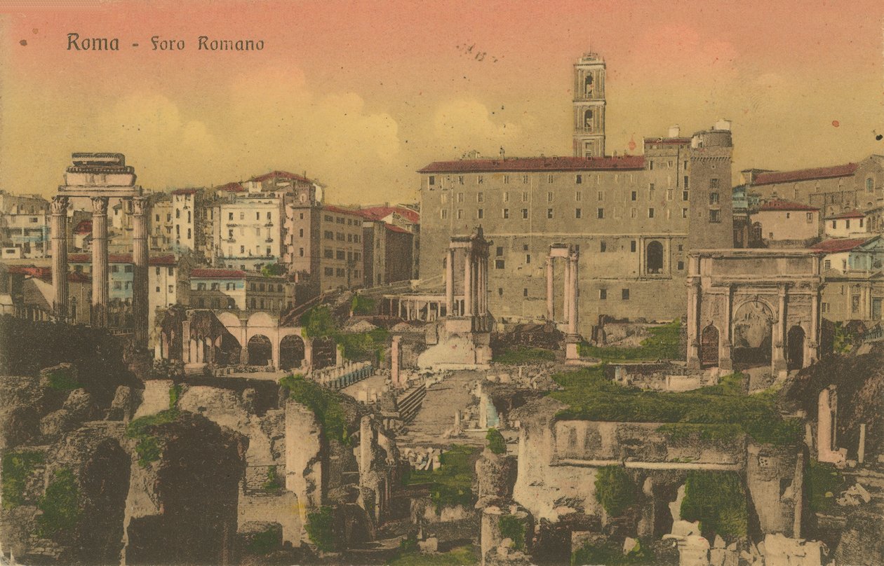 Forum Romanum, Rome door Italian Photographer