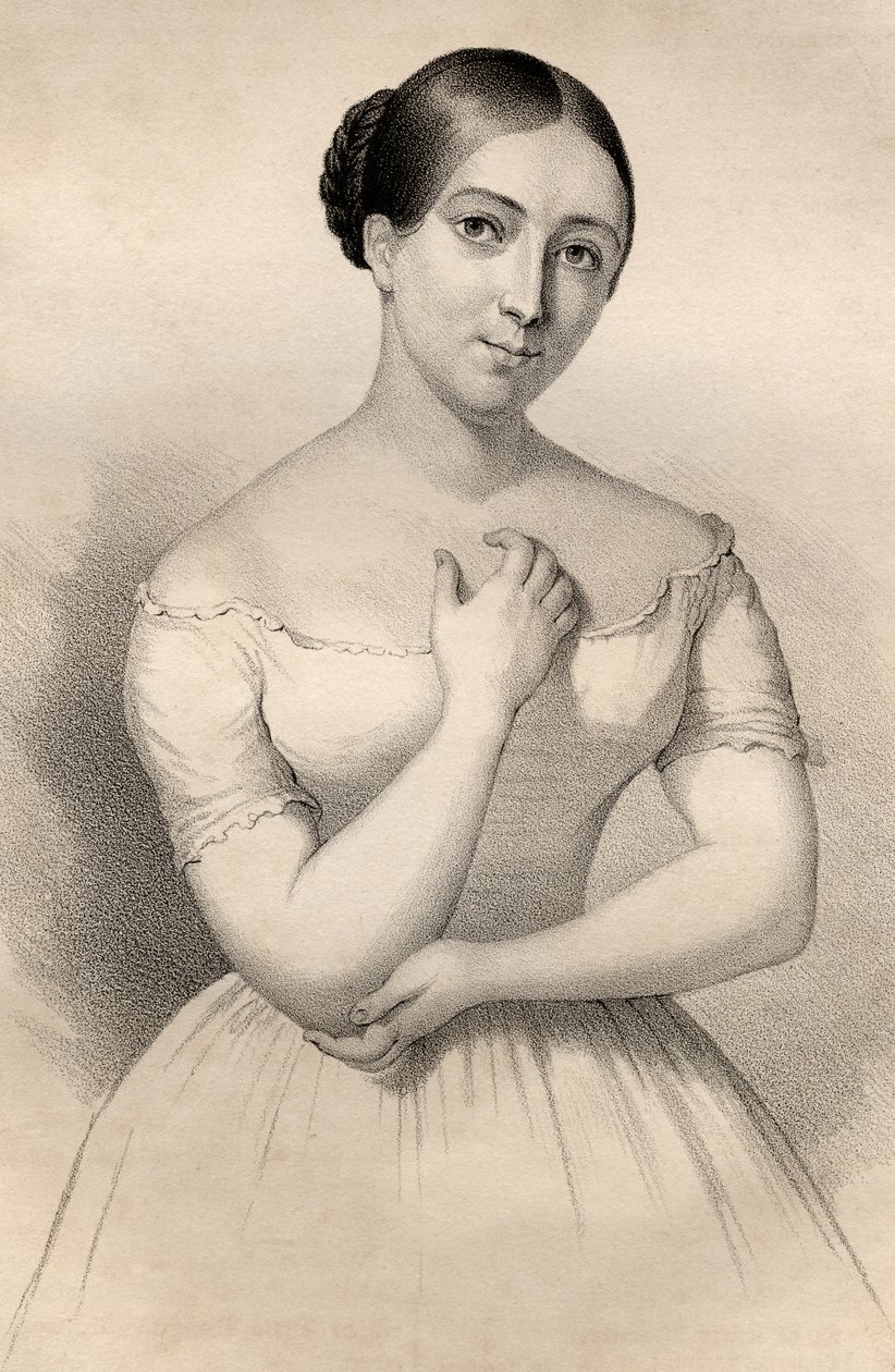 Giulia Grisi (1811-69) door Italian School