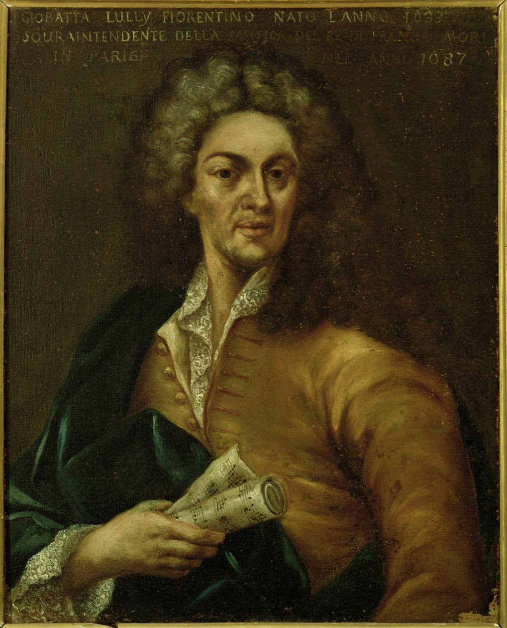 Jean-Baptiste Lully (1632-87) door Italian School
