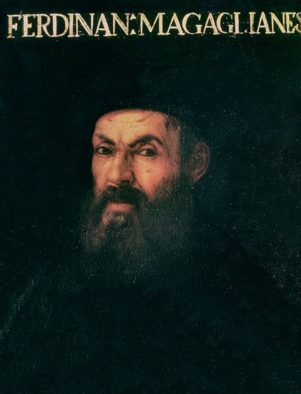 Portret van Ferdinand Magellaan (c.1480-1521) door Italian School