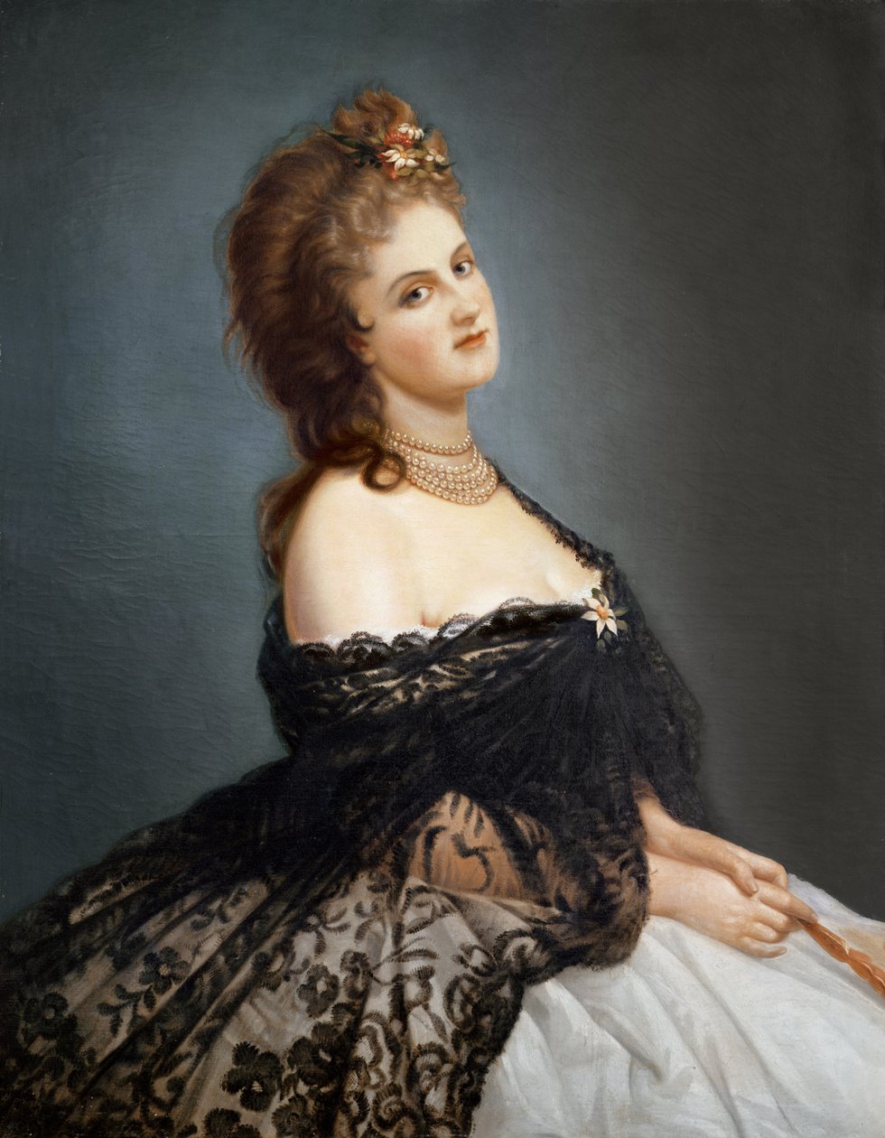 Portret van Virginia Oldoini (1837-99) Gravin van Castiglione door Italian School
