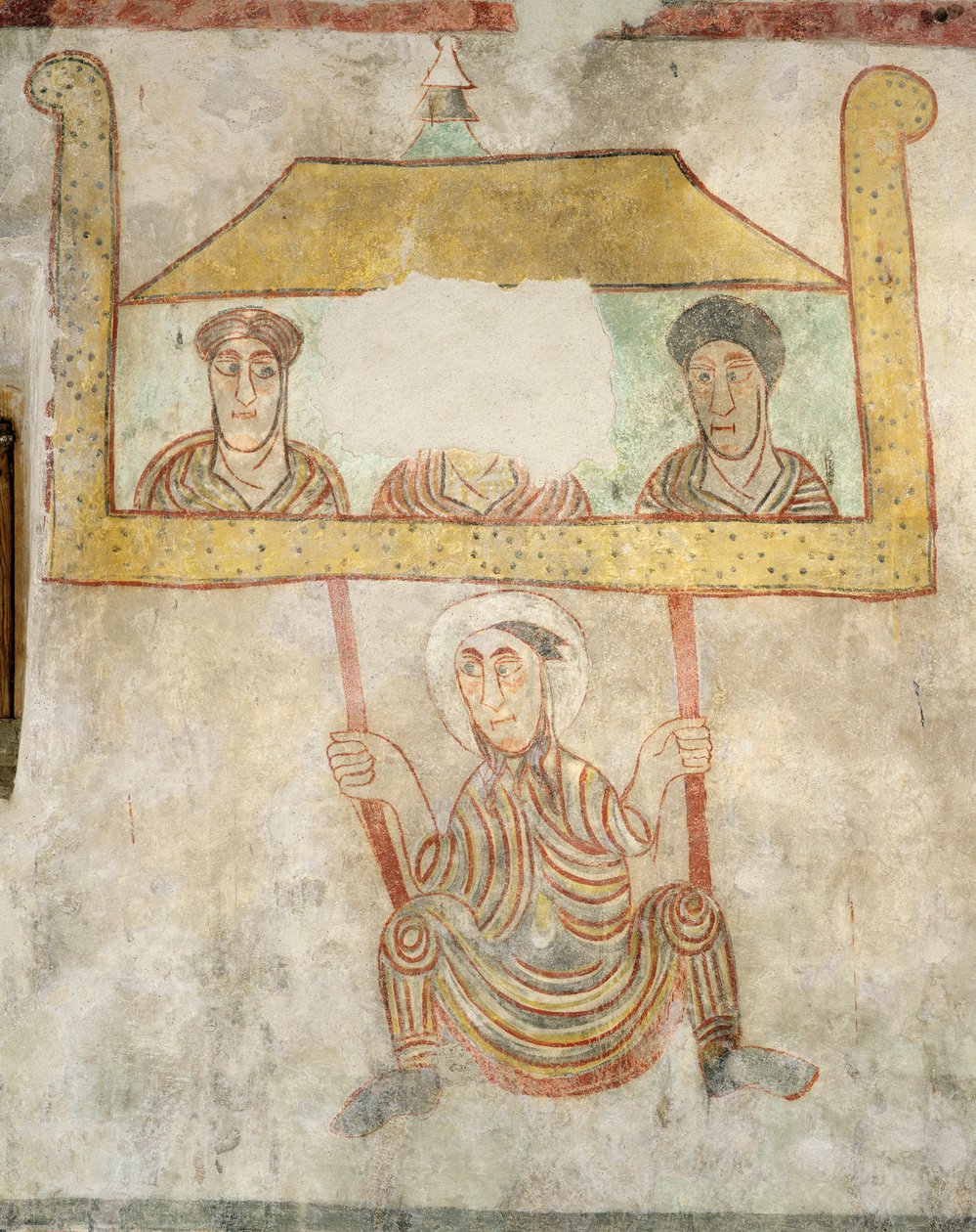 Sint Proculus ontsnapt uit de stad Verona door Italian School