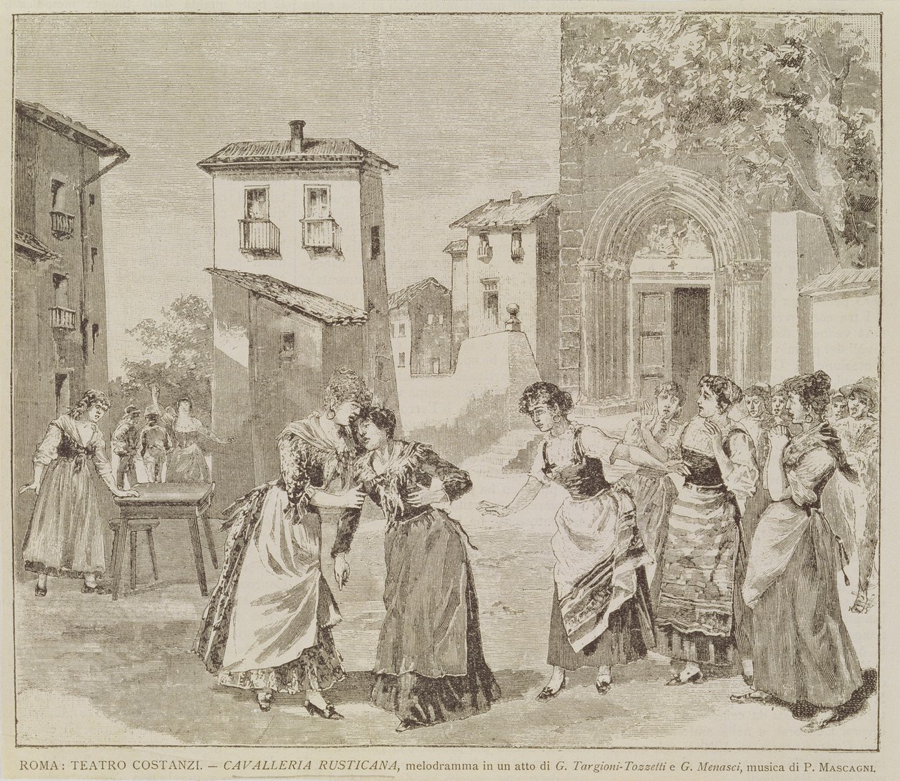 Scène uit de opera 