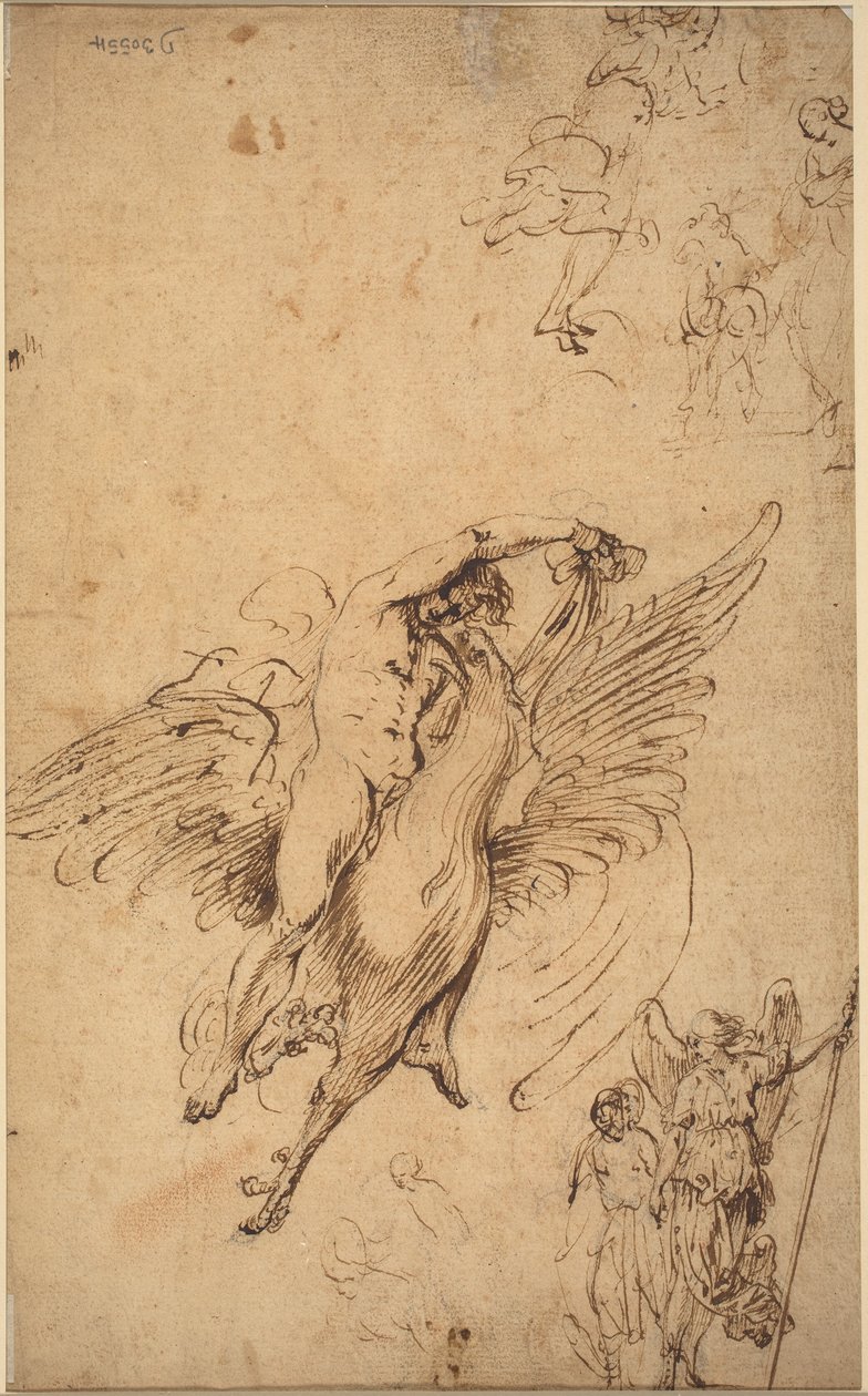 Ganymedes door Italian 17th Century