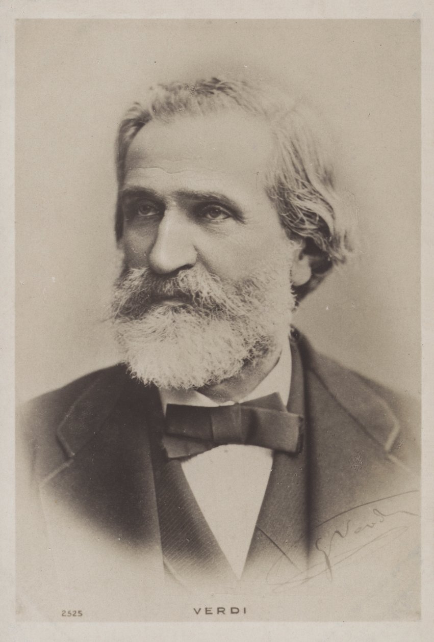 Giuseppe Verdi, Italiaanse componist door Italian Photographer