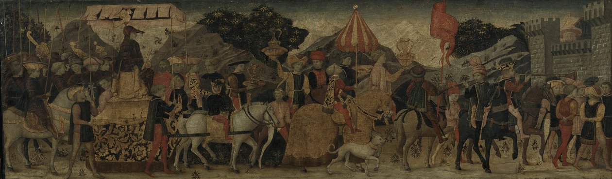 Een Triomf, c.1450 door Italian School