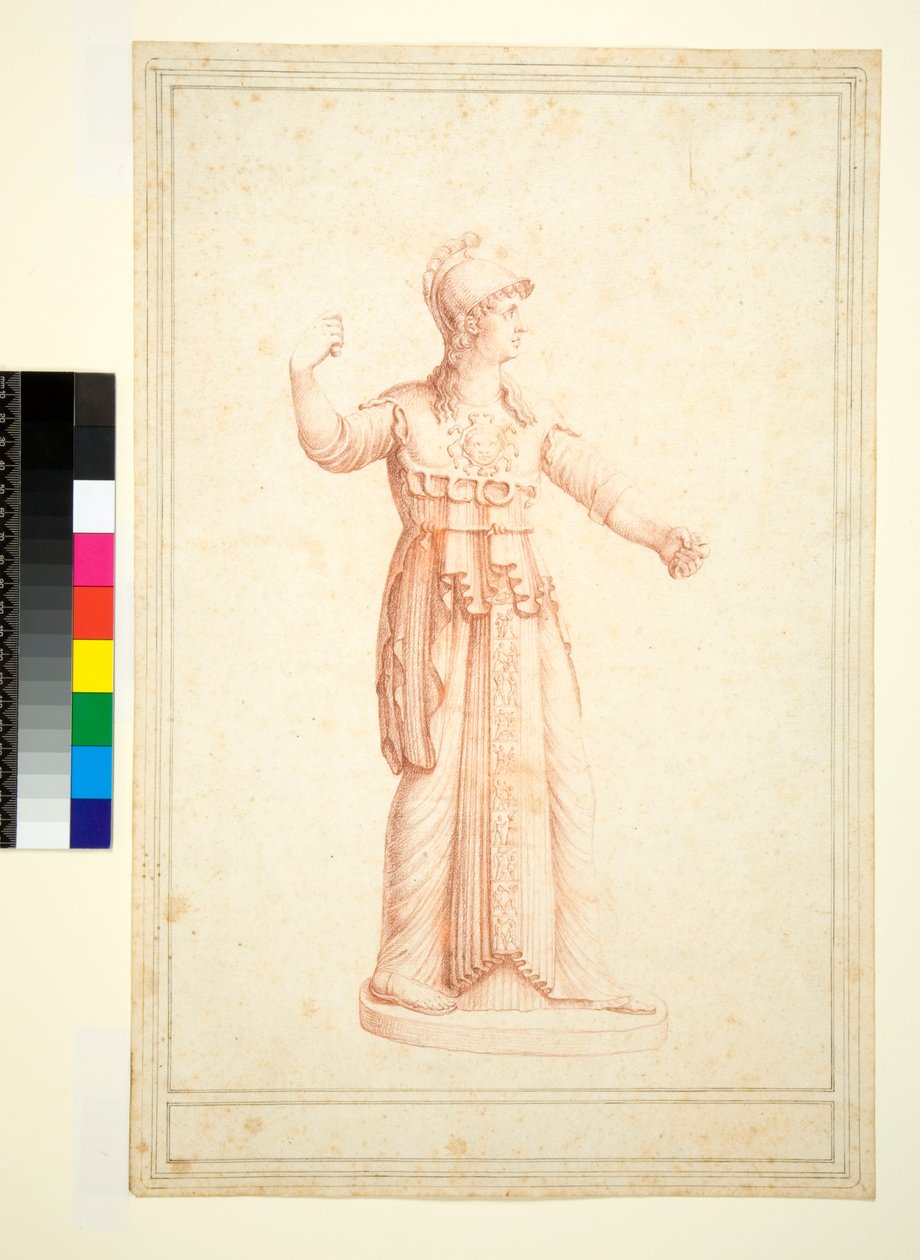 Athena, 1700-1750 door Italian School