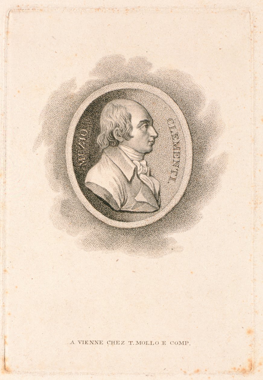Muzio Clementi (1752-1832) door Italian School