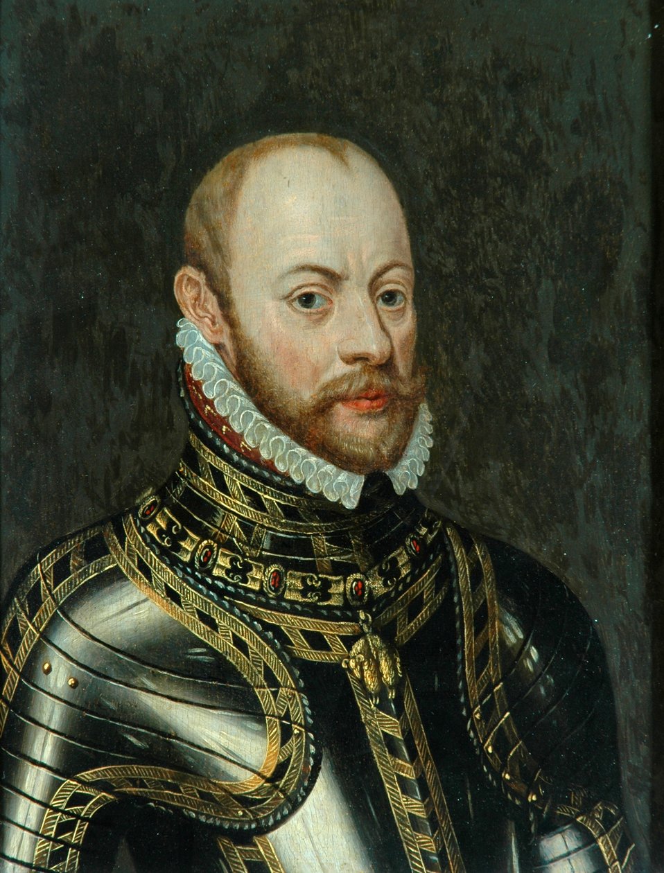 Filips II van Spanje door Italian School