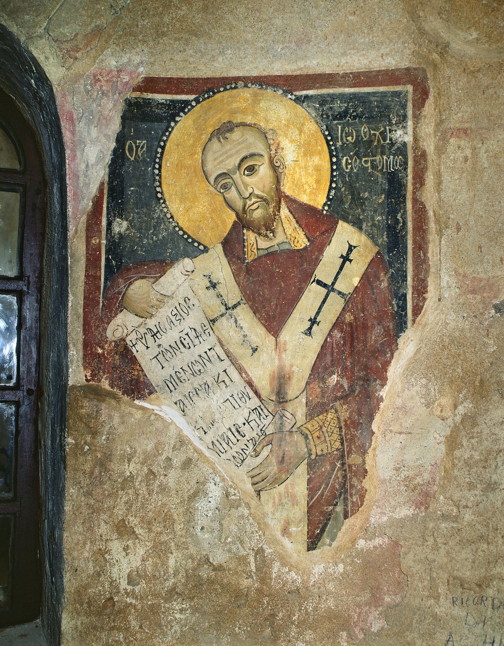 St. Johannes Chrysostomus door Italian School