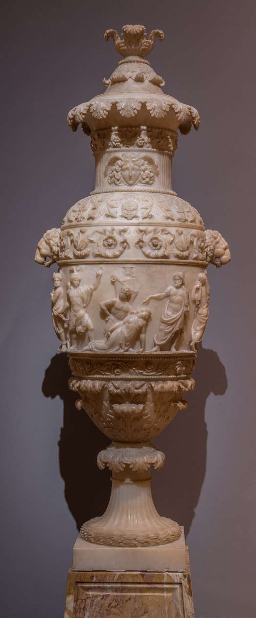 Vaas met een klassieke scène, ca. 1825 door Italian School
