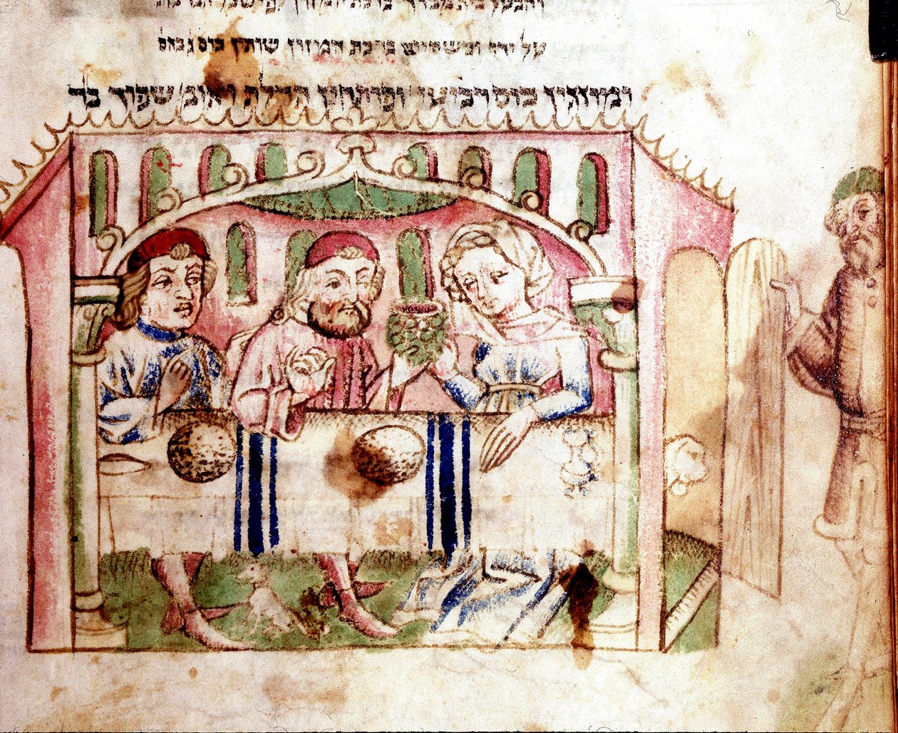 Viering van Pesach door Italian School Italian School