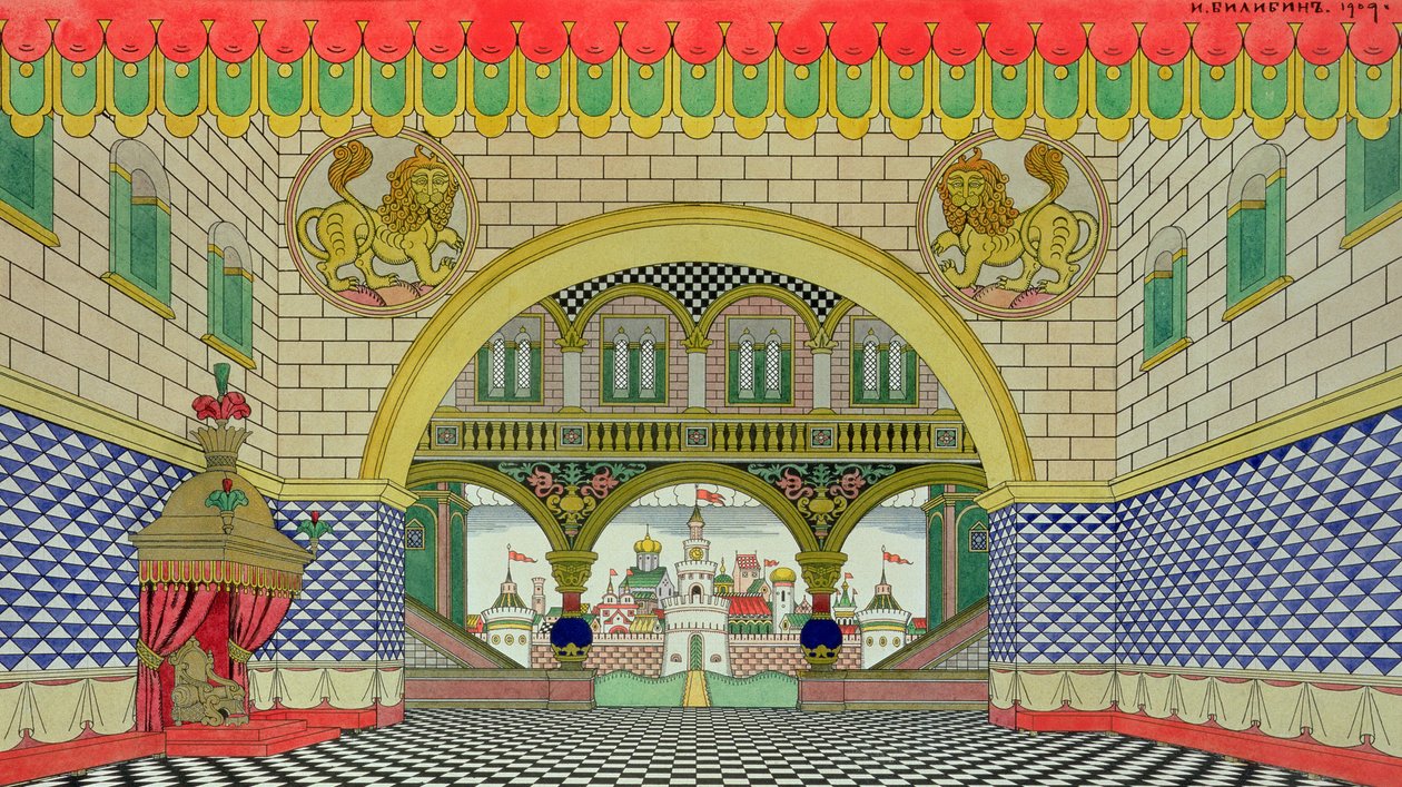 Schets voor de opera 