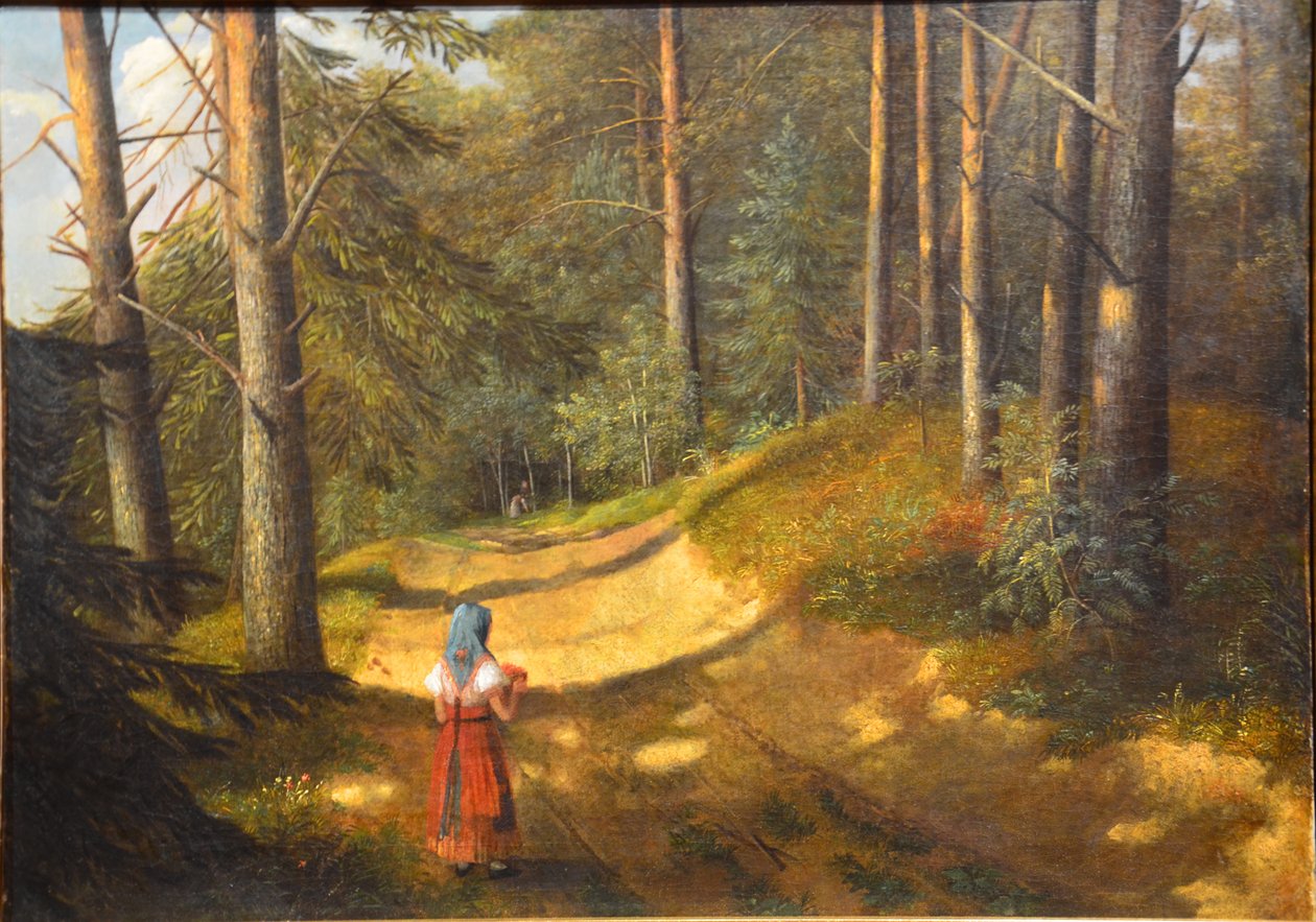 Boslandschap door Ivan Khrutsky