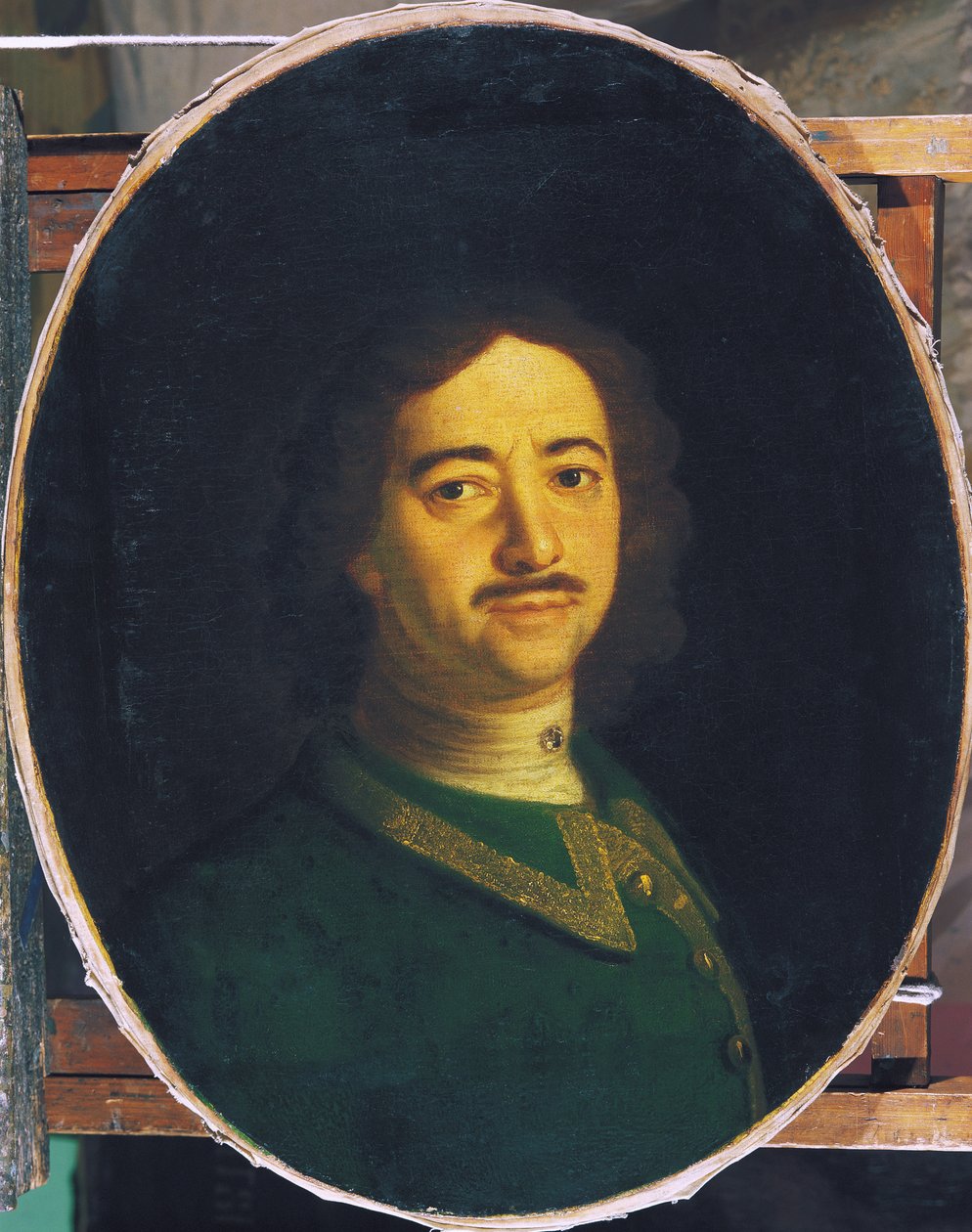 Portret van Peter de Grote (1672-1725) door Ivan Nikitich Nikitin