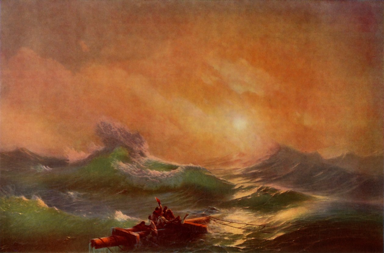 De negende golf door Ivan Ayvazovsky