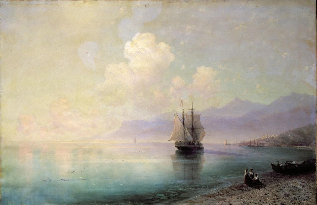 Bordighera door Ivan Konstantinovich Aivazovsky