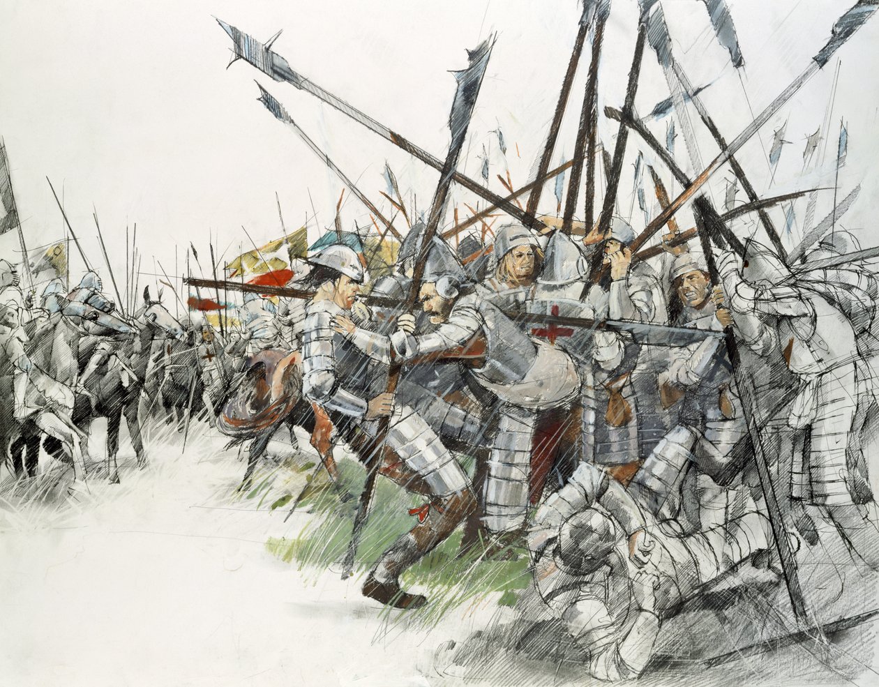 Slag bij Flodden door Ivan Lapper