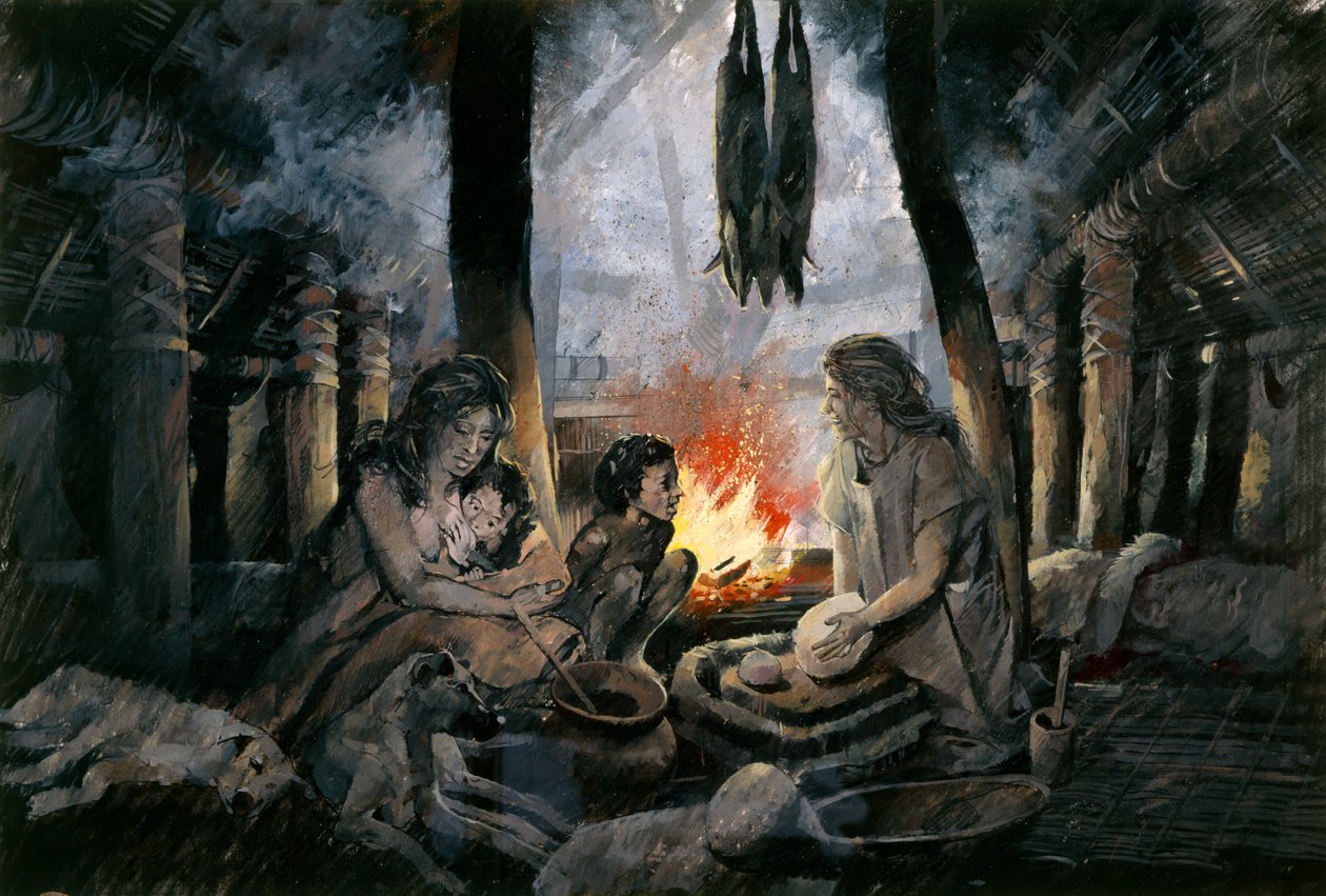 Grimspound, Bronstijd door Ivan Lapper