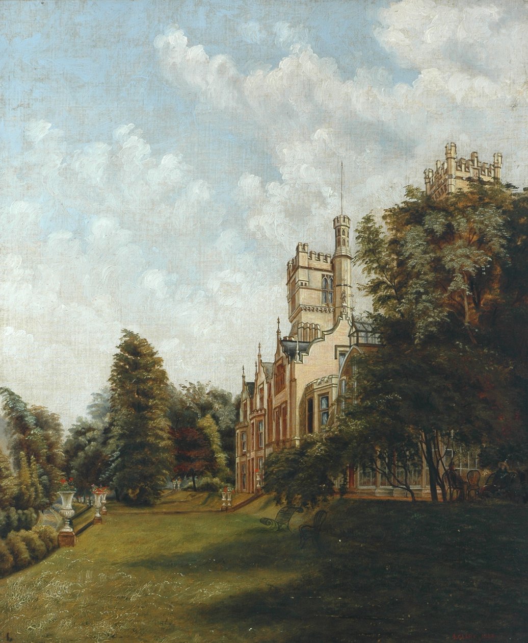 Cliffe Castle door J. Clarke