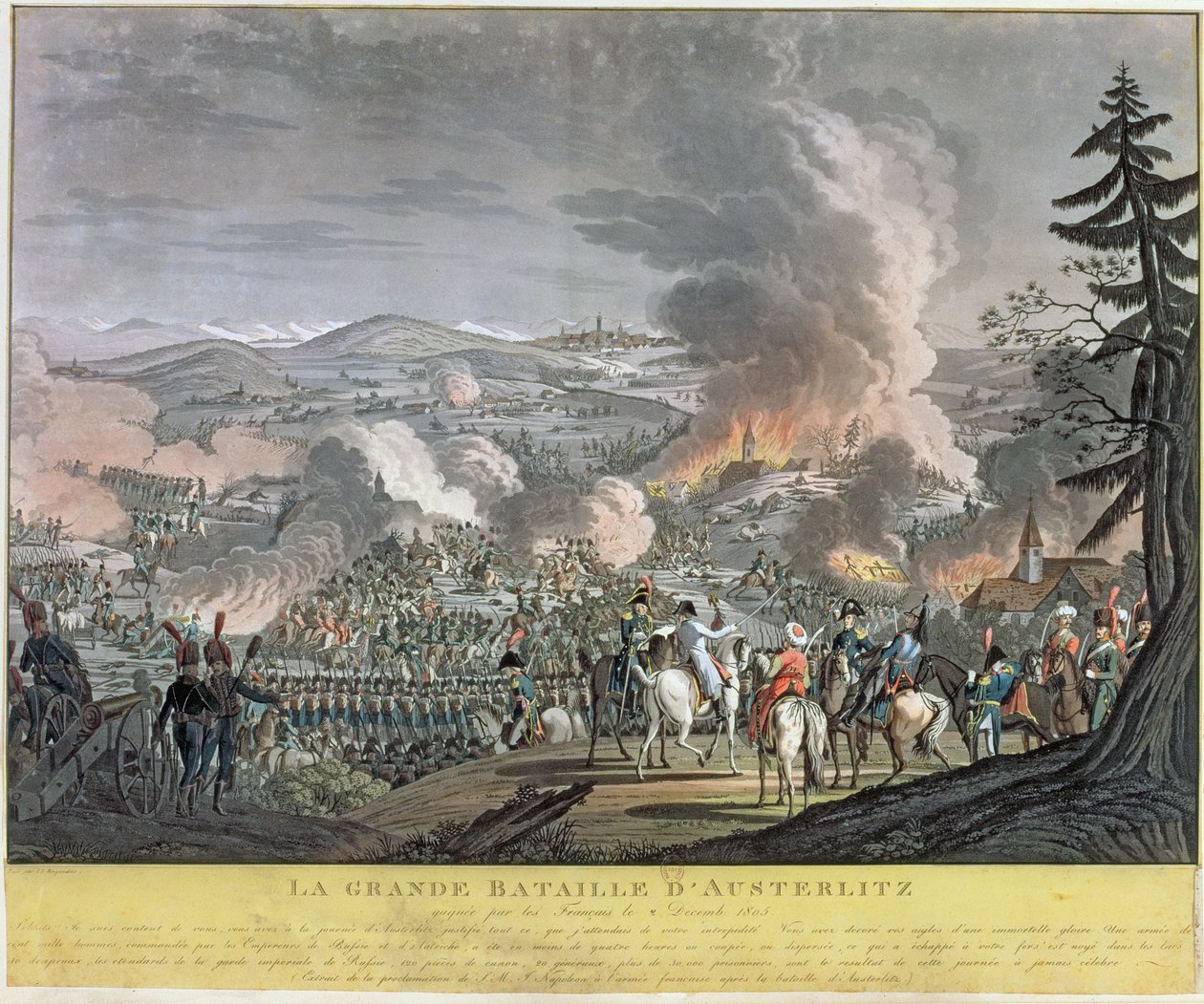 De Slag bij Austerlitz, 2 december 1805 door J L Ragendas