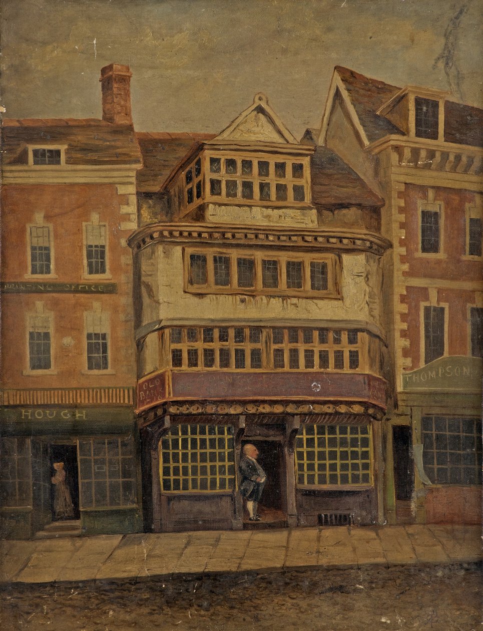 Gloucester Oude Bank door J. R. Orton