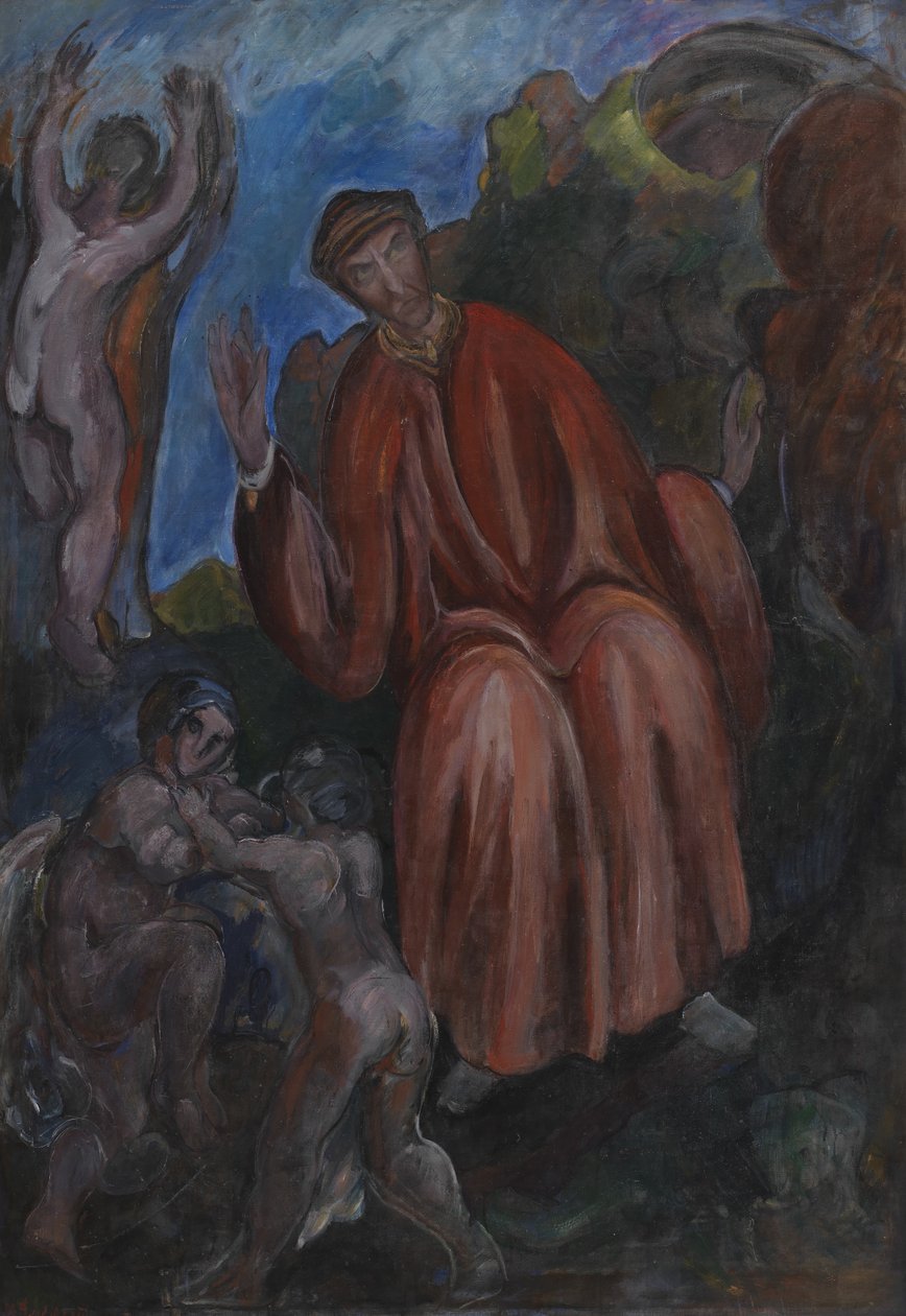 Dante. Profeten, Opus I door J.A. Jerichau
