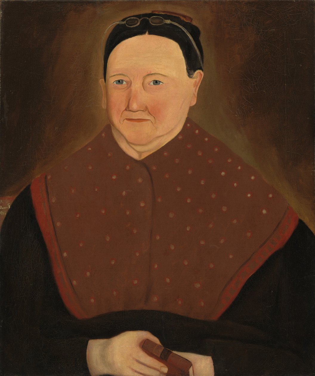 Portret van een oude dame door J.C. Robinson
