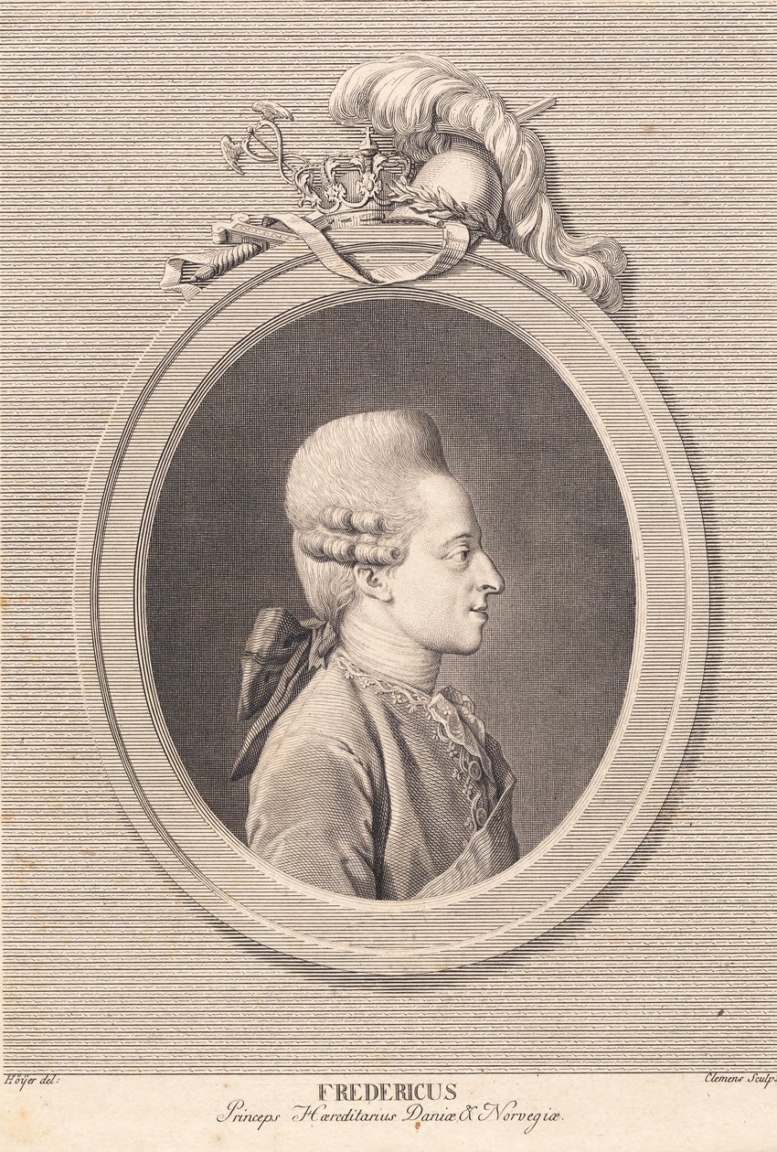 Erfprins Frederik door J.F. Clemens