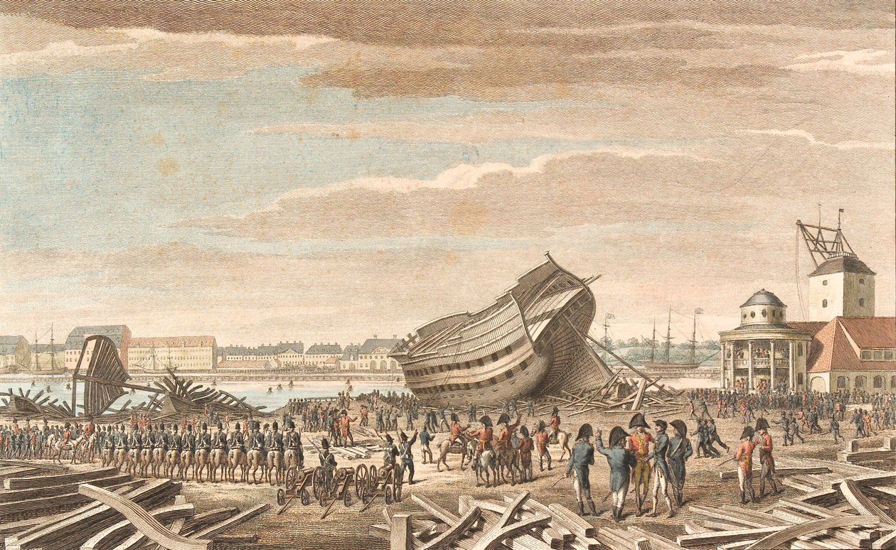 De laatste daad van de Engelsen door J.F. Clemens