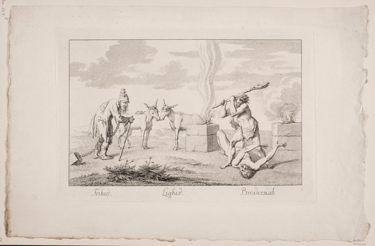 Vrijheid, gelijkheid en broederschap door J.F. Clemens