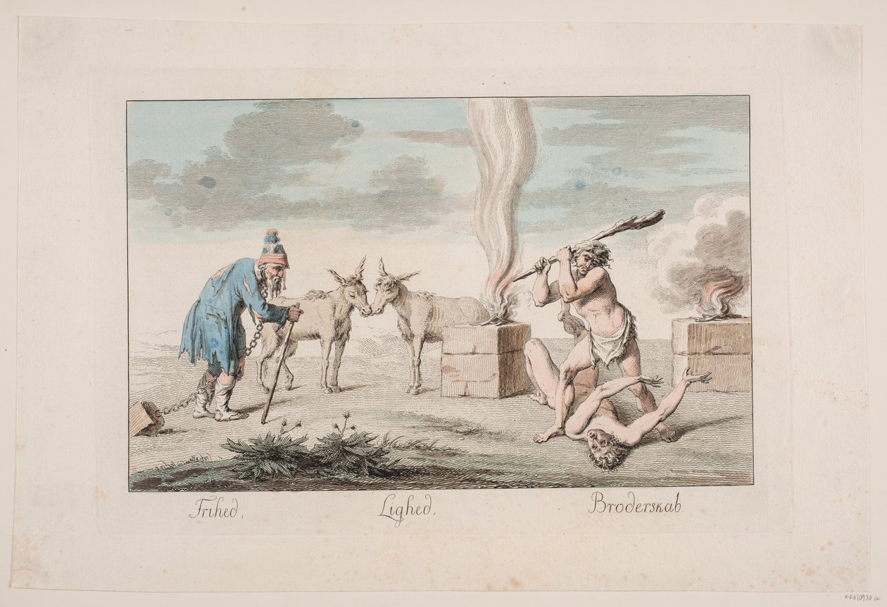 Vrijheid, gelijkheid en broederschap door J.F. Clemens