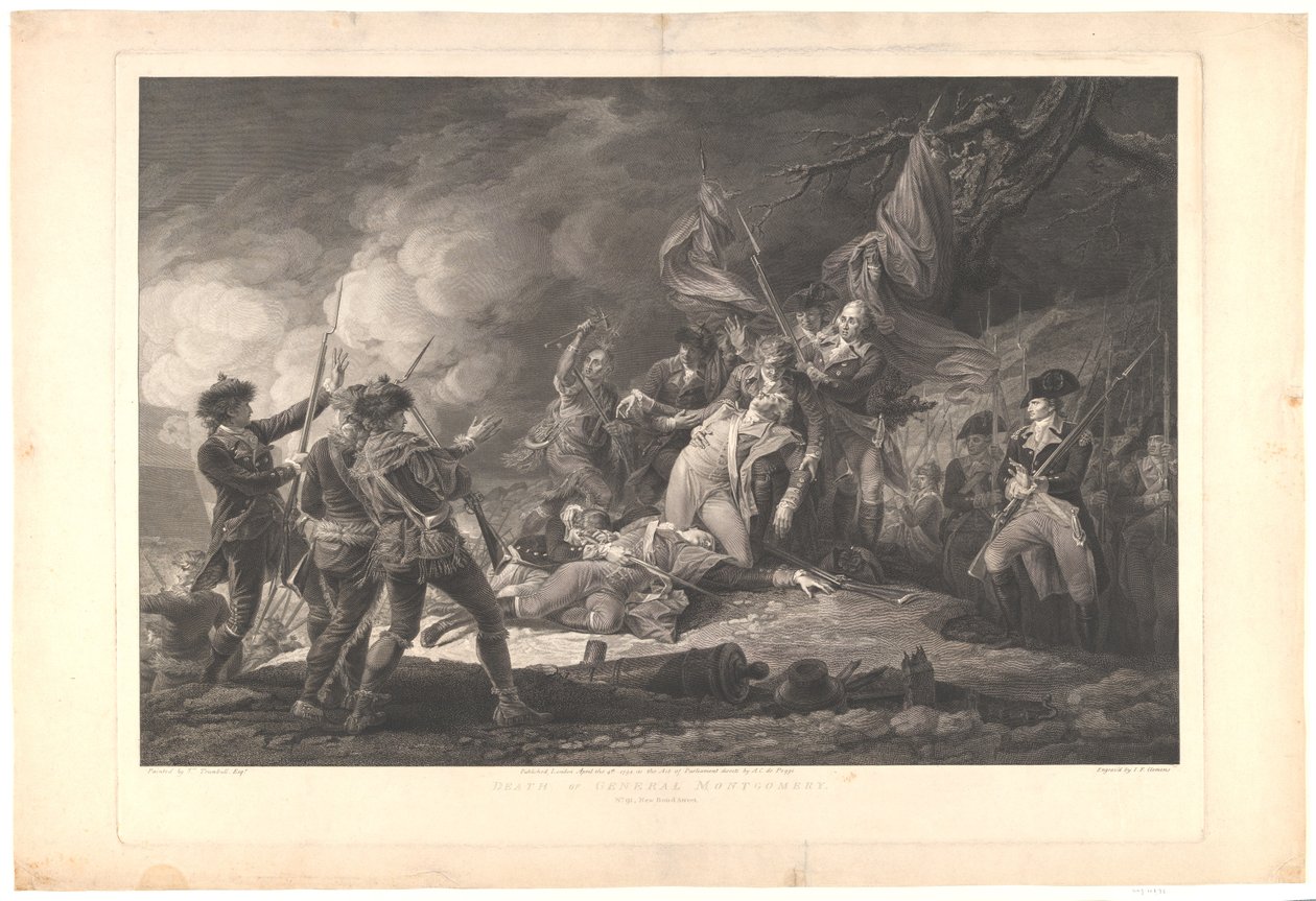 De dood van generaal Montgomery door J.F. Clemens
