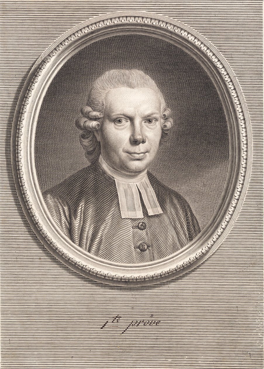 Kgl. biechtvader Christian Bastholm door J.F. Clemens