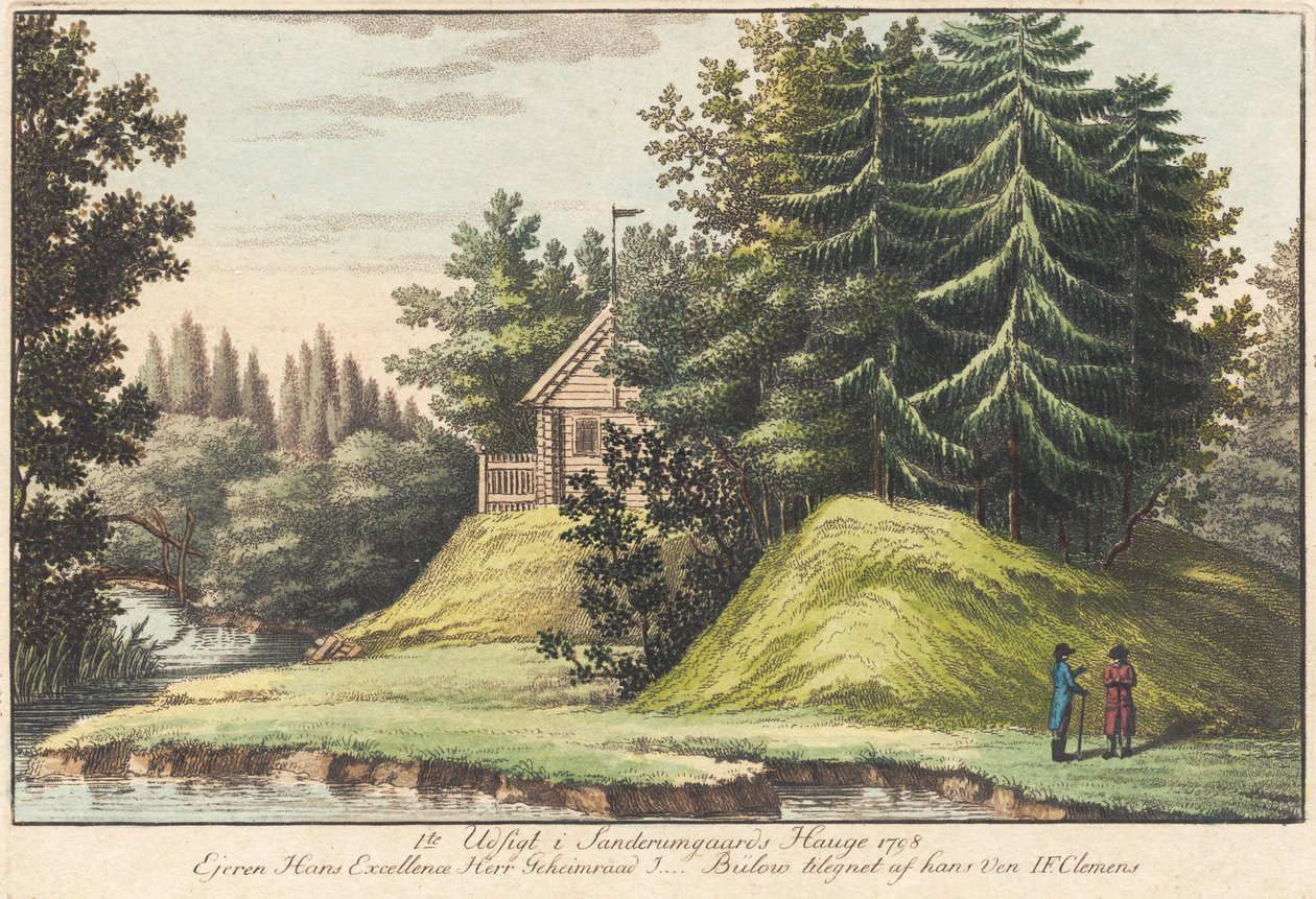 Sanderumgaards tuin 1 door J.F. Clemens