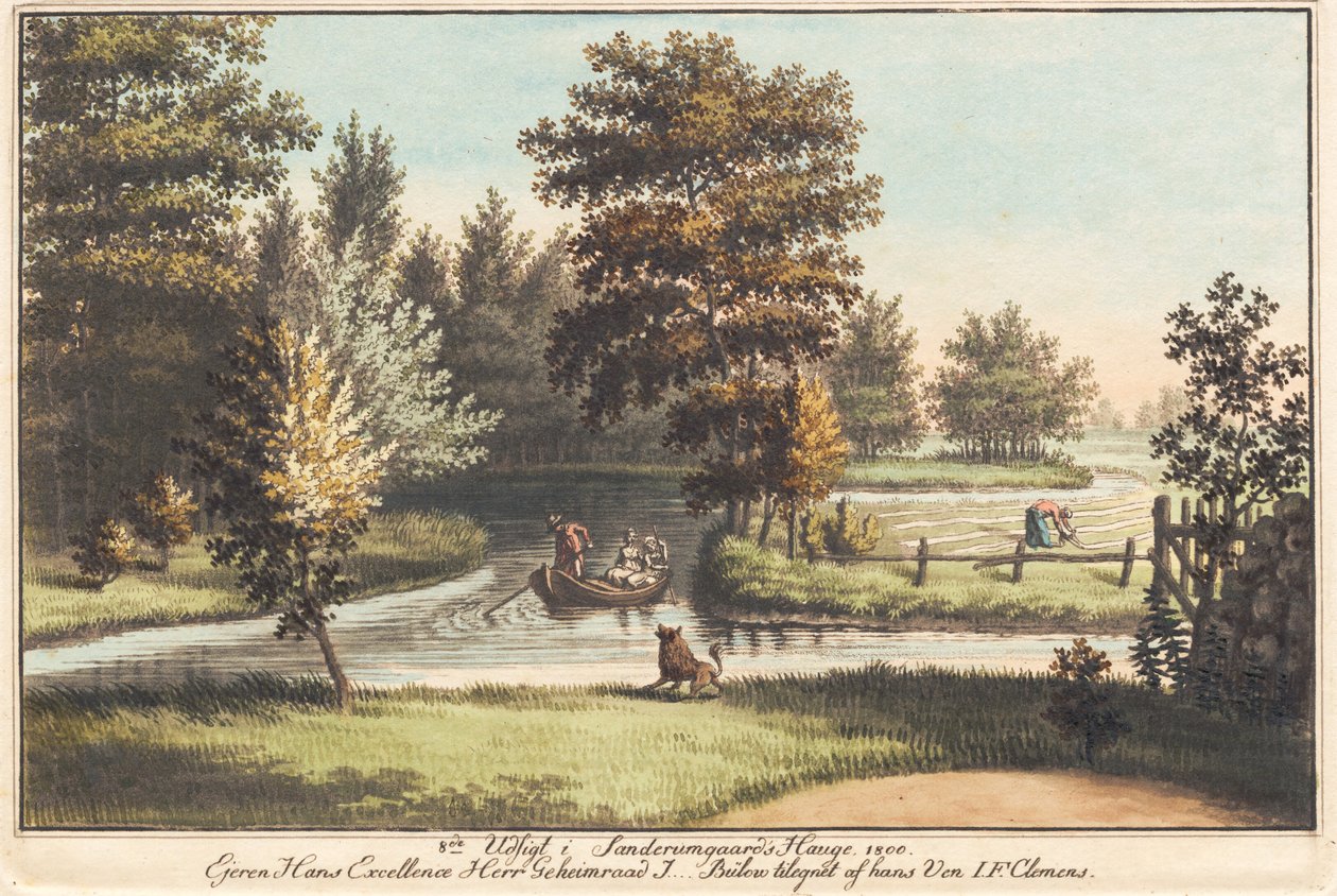 Sanderumgaards tuin 7 door J.F. Clemens