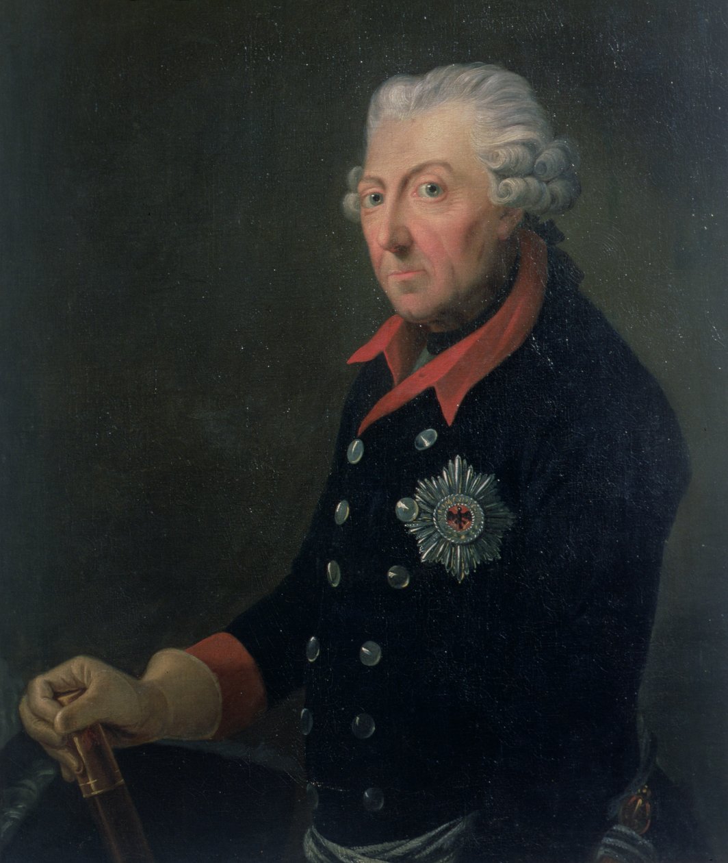 Friedrich de Grote (1712-86) Draagt het Uniform van het 15e Infanterieregiment door J.H.C. Franke