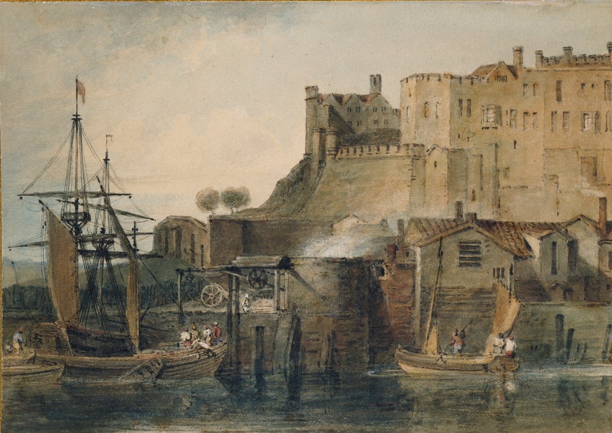 Kasteel van Chester, ca. 1805 door Joseph Mallord William Turner