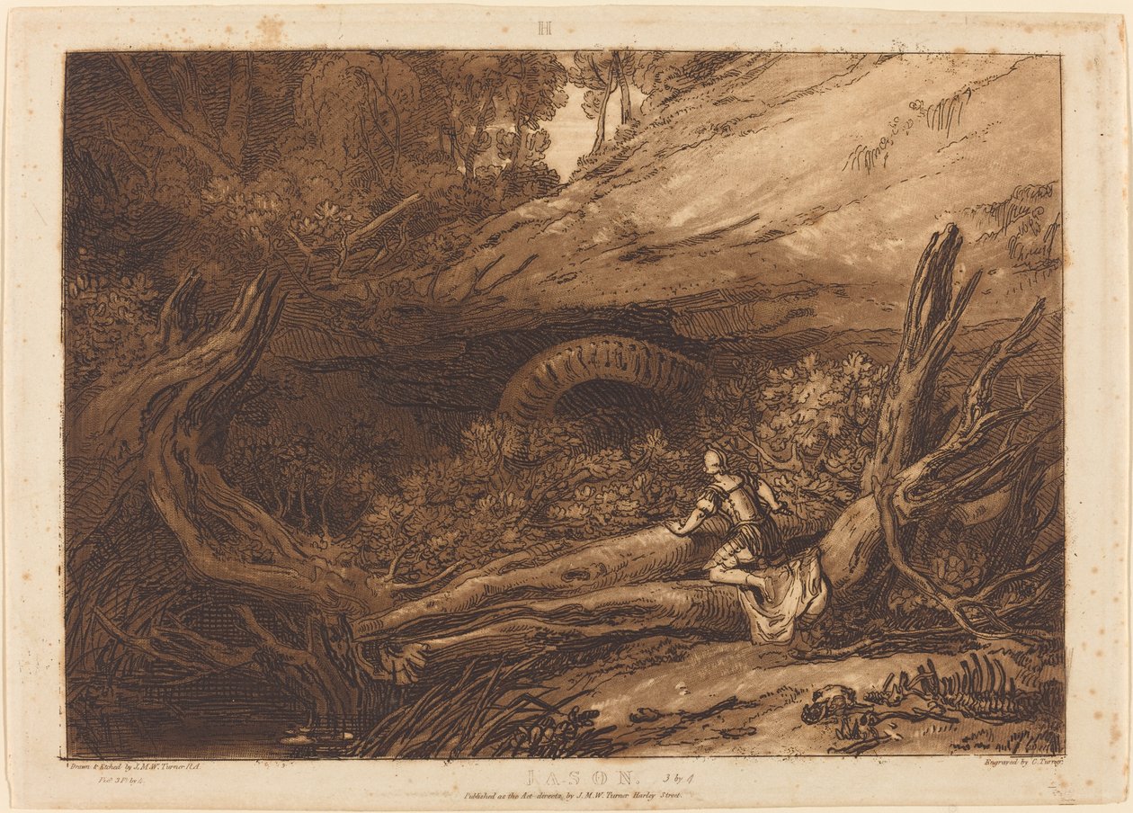 Jason, gepubliceerd 1807 door Joseph Mallord William Turner